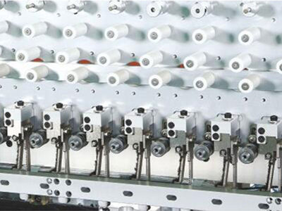 摆臂式包胶带机